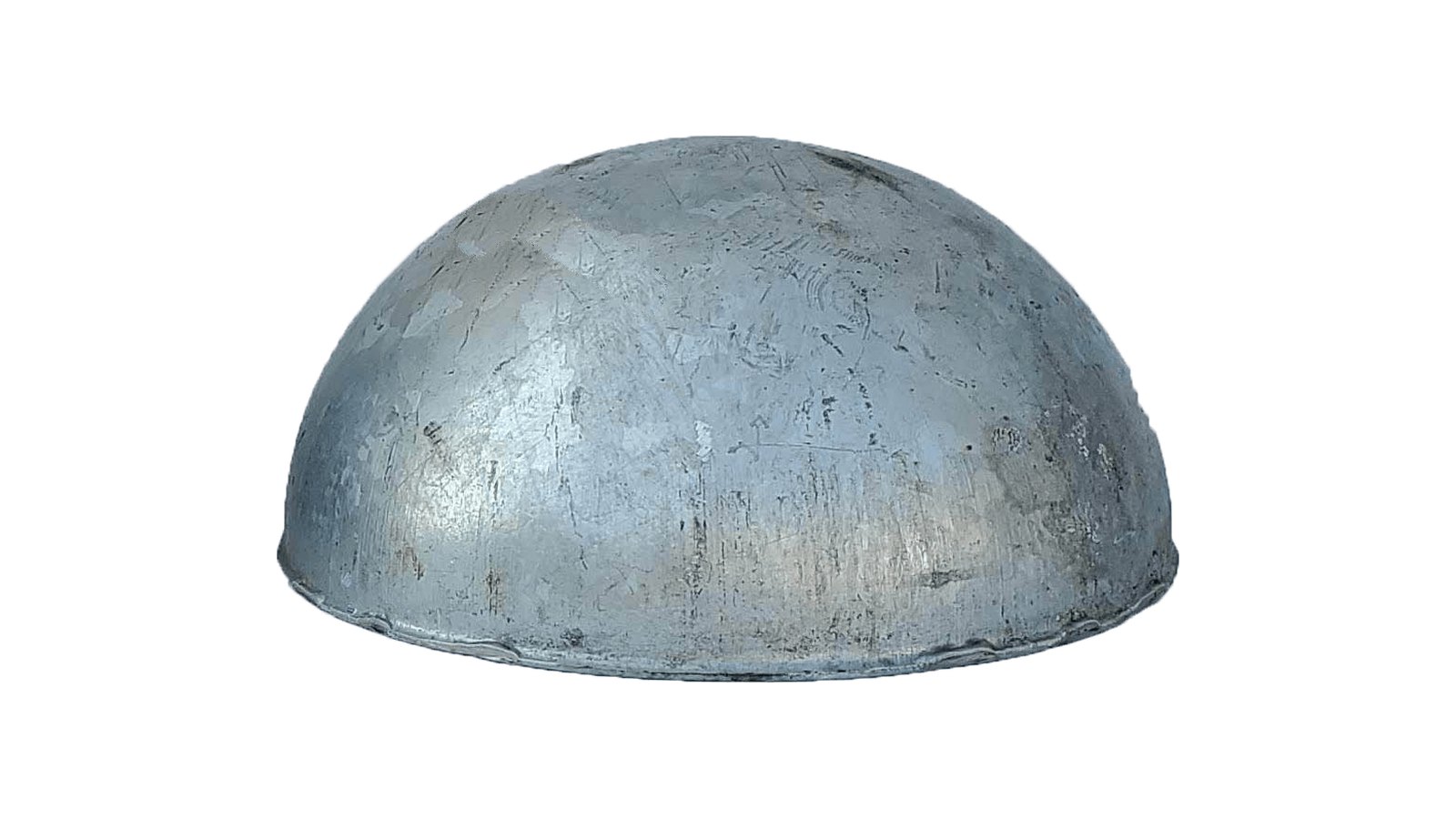 Bolardo Esférico: semiesfera de acero galvanizado